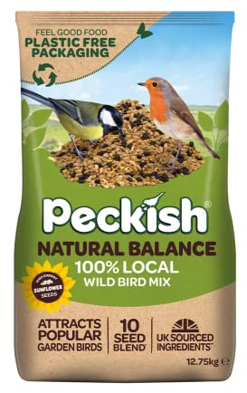 Peckish 60051209 Natural Balance Seed Mix for Wild Birds, 12.75 kg, Gold