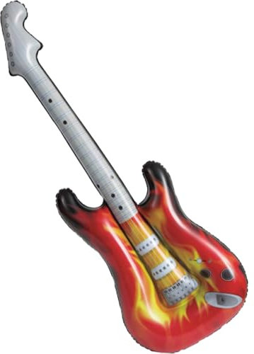 Unique Party 90656 – 96,5 cm gonfiabile Rock Star chitarra elettrica