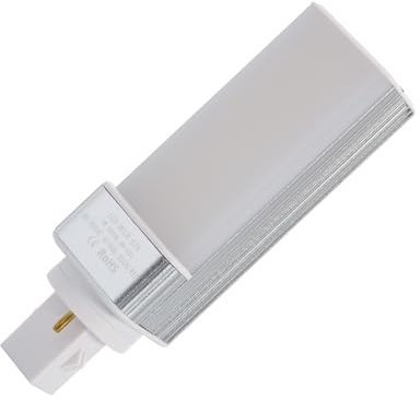 LEDKIA LIGHTING Bombilla LED G24 7W 700 lm Frost 2700K Blanco Cálido