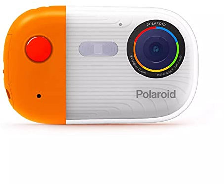 Polaroid Underwater Camera - 18MP 4K UHD, Waterproof for Snorkeling & Diving, LCD Display, USB Rechargeable
