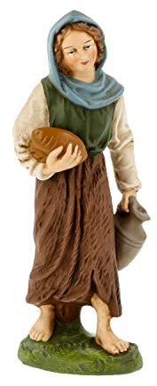 Marolin Hirtin mit Brot, zu 17cm Figuren