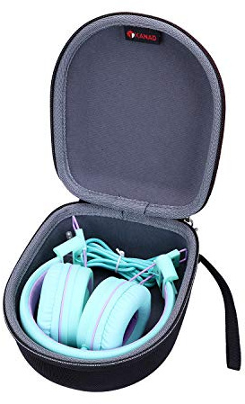 XANAD Kids Headphones Case for Boys Girls Childrens Headphone(Grey)