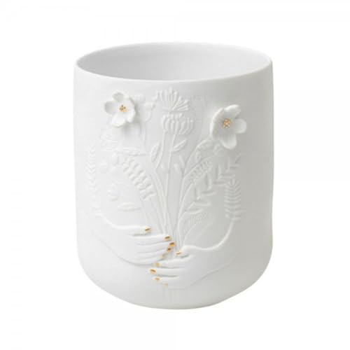 Räder - Candle Holder - Blanc - Casual ou Formal (Occasion) - Porcelaine - Floral - Bouquet de fleurs lumineux