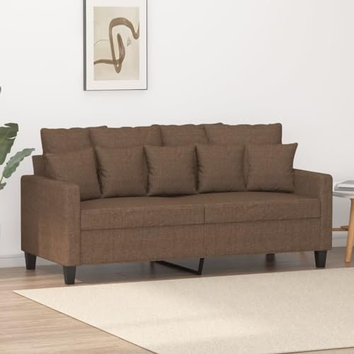 Willood 2-Sitzer-Sofa Braun 140 cm Stoff Loungesofa Lounge Sitzmöbel Wohnzimmer Sofas359270