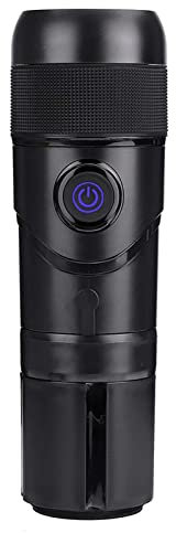 CVNIMV Cafeteras Molinillo de café eléctrico Molinillo de café automático portátil Cafetera Hogar Viajes Núcleo de molienda de cerámica Máquina de café expreso