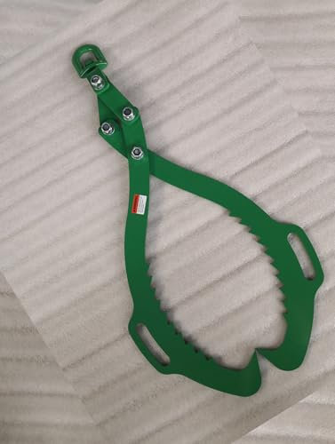XROPURR 2 Serrated 32in Swivel Claw Hook,Log Lifting Tongs, Heavy Duty Grapple Timber Claw,Lumber Skidding,Log Lifting -32in