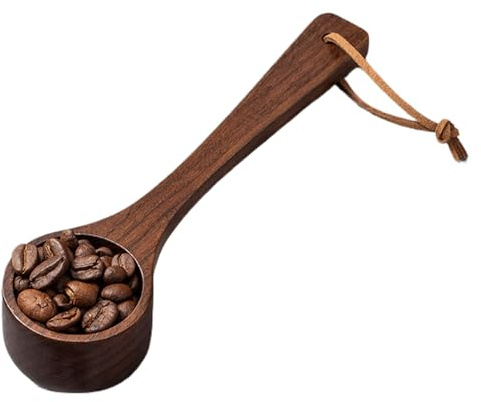 Socada di cucchiai di legno - Coffee Socope, chicchi di caffè cucchiaio di | matrimonio di legno condimento per vasetti, vasi, sali da bagno, detersivo per bucato
