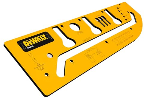 DEWALT Gabarit Défonceuse Bois Plan de Travail 650 mm Découpe Fraisage Jig