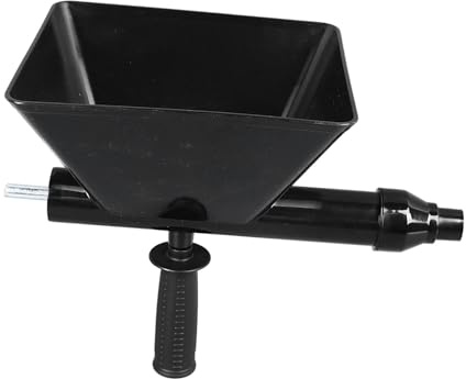 Srliya Pistola Automática de Mortero Eléctrico Cemento Autocatiñador de Calafateo de Calafateo con Boquilla de 4 Piezas (Carcasa de Nylon)