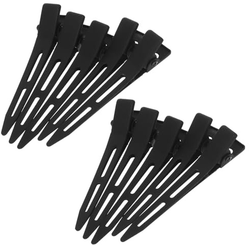 EPIGEIST 30 pièces Lot de Pinces à Cheveux Métal Alligator Sans Pli Clips de Coiffage Sectionnement Accessoires Pratiques pour Femmes Résistantes et Polyvalentes