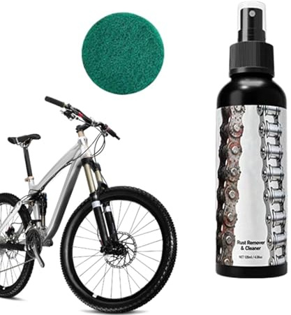 Fahrradketten-Rostlöser - Fahrradpflegemittel - Sprühflasche zur Kettenreinigung | für Biker, Radfahrer, Pendler, Touren, Stadtfahrten, Ausflüge