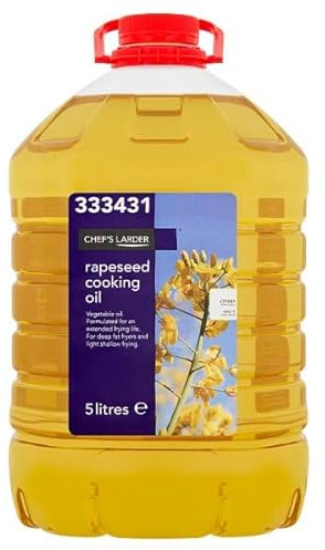 Chef's Larder Rapeseed Cooking Oil 5 litres | Case of 1