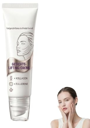 Luxeveria Reshape Straffende Gesichtscreme mit Fullerene, Luxeveria Anti Falten Creme, Fullerene Fortgeschrittene Straffende Formel, Magec Creme, Natürliche Inhaltsstoffe, für Alle Hauttypen (1PC)