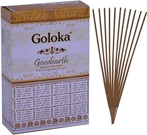 Goloka Goodearth rökelsepinnar Agarbatti indisk naturlig doft handrullad