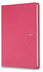 Collins Melbourne B6 veckoplanerare 2021, rosa