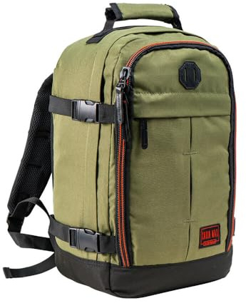 Cabin Max Metz Zaino da Viaggio 40x20x25 cm – Bagaglio a Mano Ryanair 40x20x25, Zaino Aereo 20L in RPET Riciclato, Zaino Cabina Leggero per Viaggi e Weekend