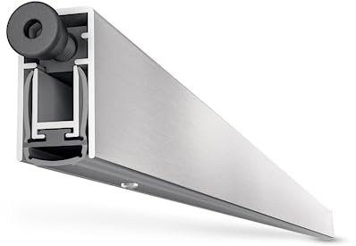 Gedotec absenkbare Bodendichtung | 1 Stück Türdichtung unten automatisch 15 x 28 mm | ACCOUSTIC PLUS | Länge 830 mm - kürzbar | Absenkdichtung für Türen | Türbodendichtung windschutz kältefeind