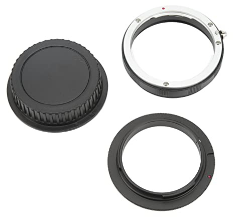 Adaptador de Anillo de Inversión Macro, Rango de Reproducción Macro Aumentado, Kit de Anillo Adaptador Inverso Macro para Cámara con Lente de Rosca de Filtro de 58 Mm con Montura