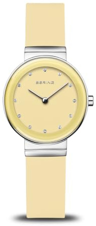 Bering Damen Quarzuhr Classic Collection mit Edelstahl und Saphirglas 3 ATM