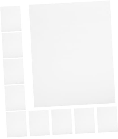 Tofficu 10blätter Blanko Visitenkartenpapier Druckbare Karten Für Kreative Projekte Und Individuelle Gestaltungen Pack