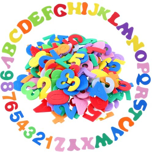 130 Stück Buchstaben Aufkleber, Buchstaben für Schultüte Letter Sticker Color Foam Letter Stickers Aufkleber Alphabet Selbstklebende Buchstabe Stickers für Schulkind Kinder Schulanfang Einschulung