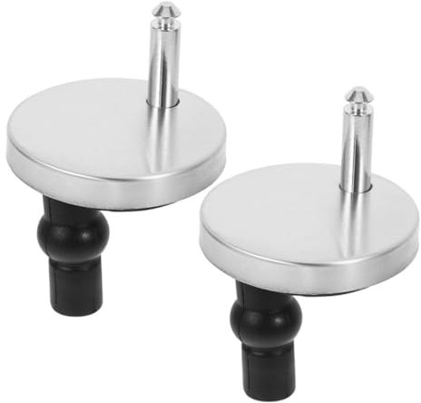 jojofuny 2juegos Accesorios para Asiento de Inodoro Pernos y Tornillos de Fijación Reemplazo para Tapa de WC de Instalación para Asiento de Inodoro