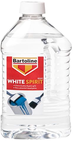 White Spirit 2Ltr Multi-Purpose Paint Solvent | Cleaning Brushes, Thinning Oil-Based Paints, Removing Grease, General DIY Use