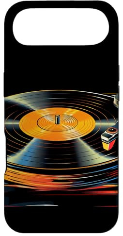 Tourne-Disque Vinyle des années 80 et 90 Musicien DJ Coque pour iPhone Air