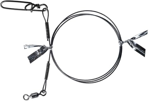 BKK 7x7 Wire Leader HD (Pike Snap) - 2 Stahlvorfächer