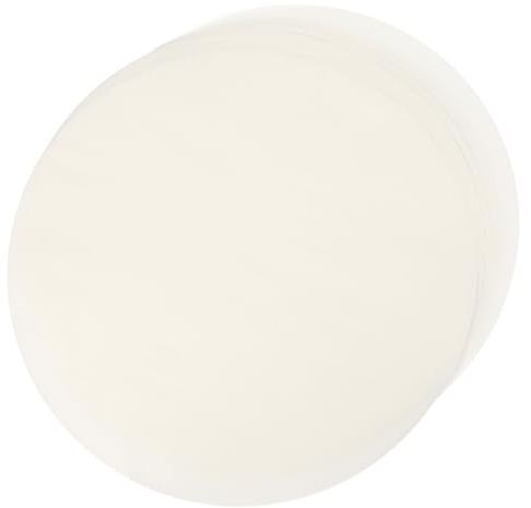 WEKADRIN Papel Pergamino para Hornear Antiadherente, 500 Hojas Redondas de 23 Cm, Resistente al Aceite y Agua, Papel para Hornear Galletas y Pasteles, Suministros de Cocina para Horno