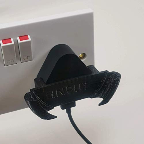 Echo Input Plug Bracket Plug Mount (Black)