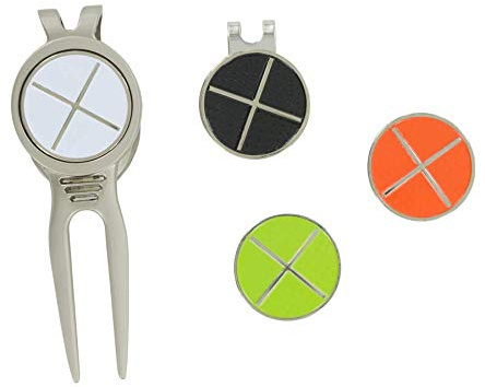 Golfers Club Divot Tool & Ball Marker Set