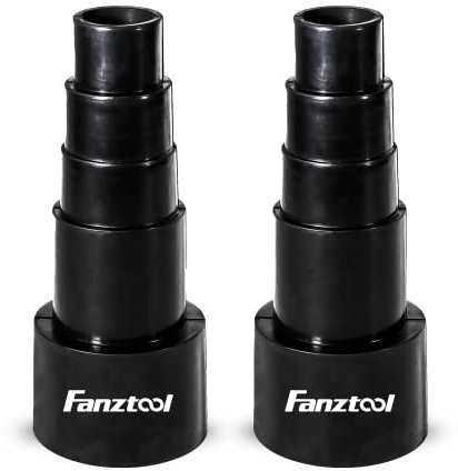 FANZTOOL XXL Adaptateur Universel 50 mm - Réducteur pour Aspirateur Bosch, Makita, Kärcher - Raccordement au Tuyau