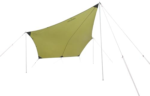 Nordisk Tarp Voss Diamond PU TARP Dark Olive, 4