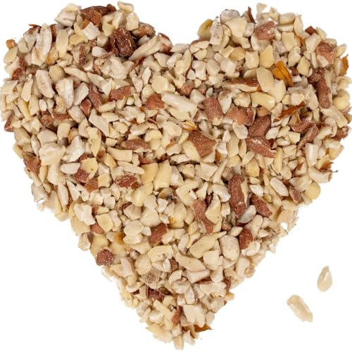 Lyra Pet® | 10 kg Erdnusskerne Gehackt mit Haut | HK Argentinien | Proteinreiche Energiequelle für Wildvögel | Gehackte Erdnüsse für alle Körnerfresser | Vogelfutter für das Ganze Jahr | Gourmetsnack | Gehackte Erdnüsse - Ideal für kleine Vögel & Jungtiere - Ganzjahres Wildvogelfutter - Ballaststoffreicher Energiespender