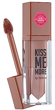 Flormar Kiss Me More Intensiv Pigmentierter Pflegender und Feuchtigkeitsspendender Langanhaltender Matte Liquid Lipstick Nr. 002 - Creamy