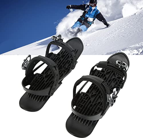 Mini Scarpe da Sci All'aperto, Nylon con Snowboard Sportivo in Acciaio Inossidabile Per Principianti E Sciatori, con Custodia