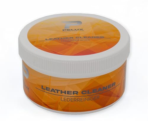 PELUX Wildleder- & Glatt Lederreiniger - Leather Cleaner 250 ml inkl. gratis Schwamm (250 ml inkl. Schwamm)