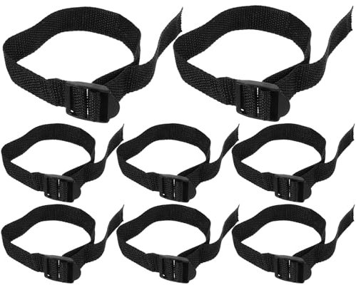 Sosoport 8pcs Lawn Spike Laces Spiked Garden Shoes Garden Lawn Aerator Shoes Lawn Spike Shoes Straps Lawn Aerator Sandals Shoelaces Patio Aerator Shoes Strap Nylon Inflatable Shoes Manual