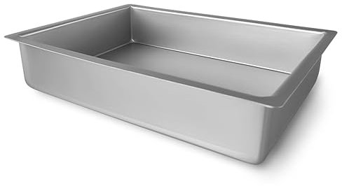 Guardini, Lasagnera 23x33 cm, Rivestimento PFAS free, Adatta ad uso intensivo, Alluminio riciclato anodizzato, Argento, Made in Italy, Linea Professional