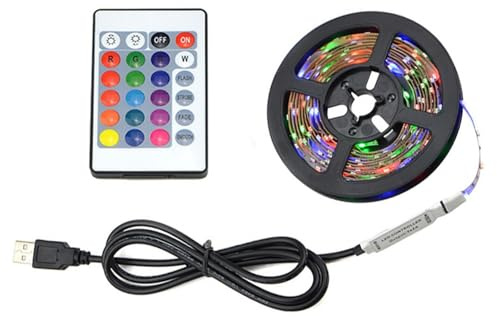 RGB Led Strip Lights - RGB Strip with Remote Control | Color Changing Light | Easy Installation Led Backlight TV Lights for Bedroom | String Lights | LED Strips