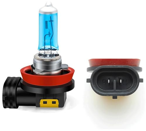 SOFOC-H8 12V Scheinwerfer Nebelscheinwerfer Ersatzlampe PGJ19-1 Weiß 35W 1500lM Helligkeit & Starke Durchdringung 2Stk