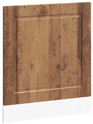 vidaXL Pannello Lavastoviglie Porto Legno Vecchio 60x1,5x67 cm, Pannello lavastoviglie Anteriore, Pannello, Pannello Porta Anteriore lavastoviglie