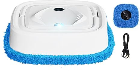 Robot aspirateur, robot laveur - Machine de nettoyage de sols humides et secs - Vadrouille intelligente avec fonction d'humidification, robot aspirateur polyvalent pour carrelage et parquet en bois du
