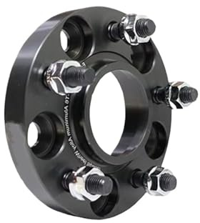 Wheel Spacers Hinten Für Dodge 2009–2021 Hubzentrische Spurverbreiterungen 5 X 115 71.6 Mm Bohrung 14 X 15 Bolzen 1 Stück Spurverbreiterung(Black spacer 15mm)