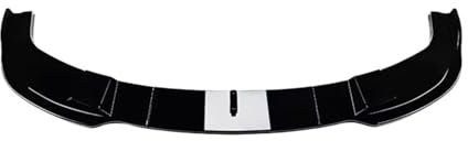 Frontspoiler Auto Front Stoßstange Splitter Lip Spoiler Diffusor Body Kit Fit Für BMW E60 E61 525i 528i 530i 535i 540i 550i M Sport Frontstoßstangenlippen(Glossy Black)