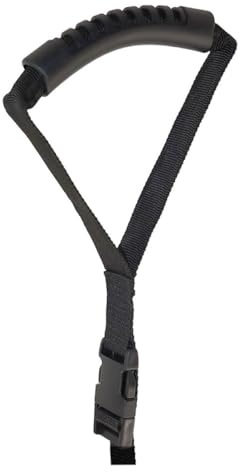 CORHAD Auto Stehhilfe Haltegriff für Senioren Ergonomischer Nylon Griff mit Schnalle Tragbare Kfz Ausstiegshilfe für Mehr Stabilität