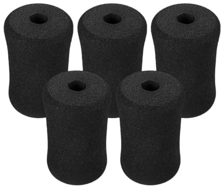 HYTROVE 5 Pezzi Cuscinetti in Spugna per Attrezzatura per Palestra, per Piedi e Gambe, Compatibili Allenamento Addominale e Facile da Pulire
