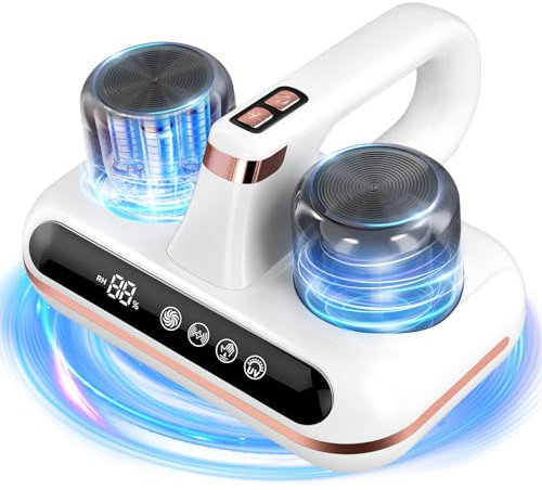 Anti Dust Mite Bed Vacuum Cleaner With UV Light Sterilization - Handheld, Wireless Deep Mattress Cleaning Remover Instrument