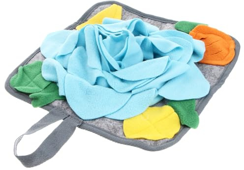 ARTSEWPLY Kaninchen Schnüffelmatte Langsam Fütterung Polar Fleece rutschfest Waschbar Futtermatte Für Haustiere